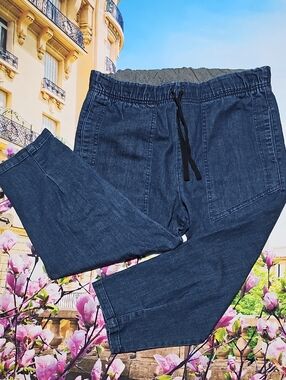 Prairie Underground High Waist Drawstring Capri Pants Size XL